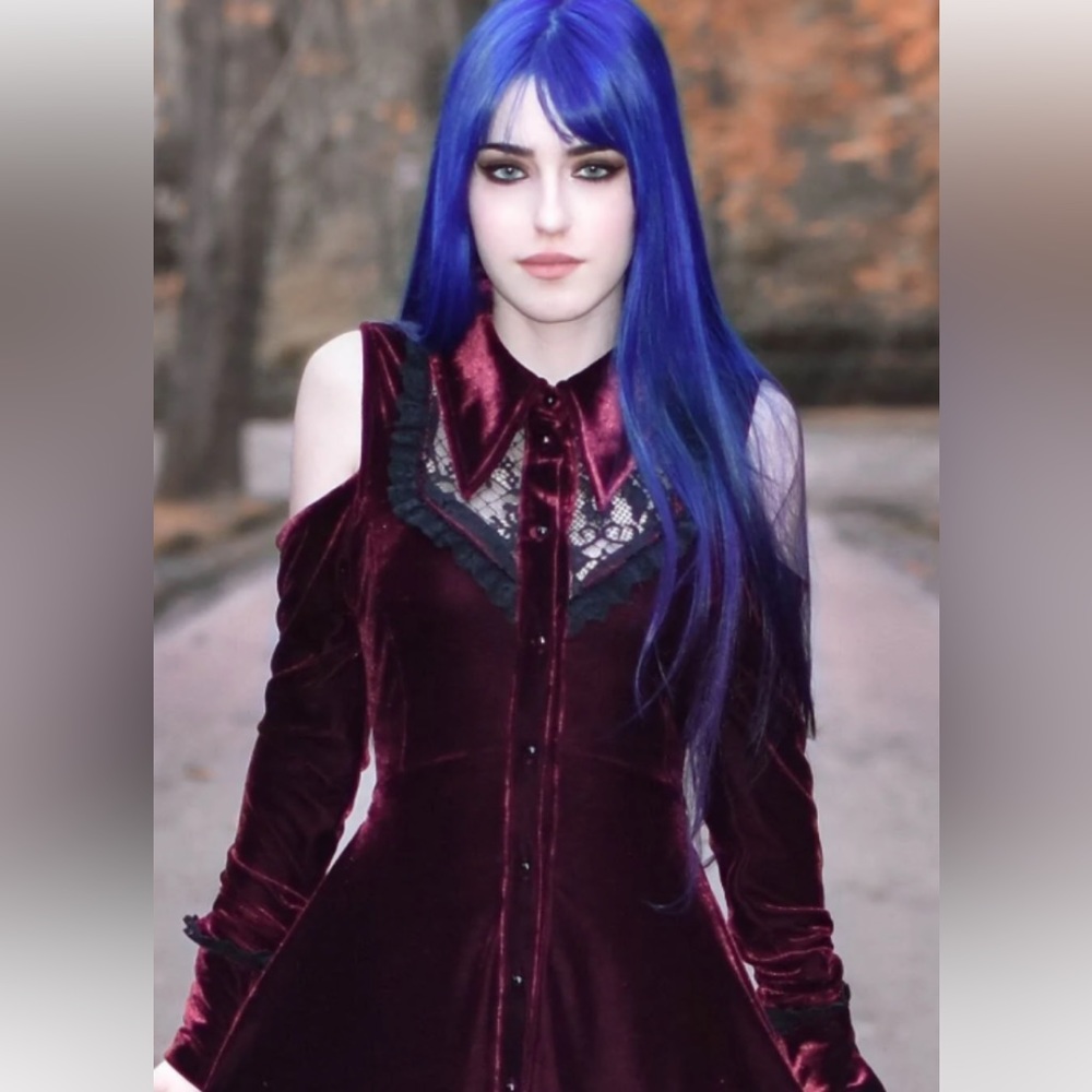 Plum velvet KillStar Dress 💕